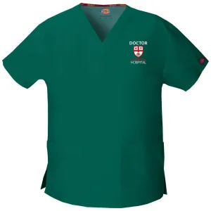 86706 Liverpool Emergency Womens V-Neck Scrub Top
