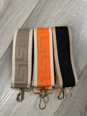 Border Greek Key Strap