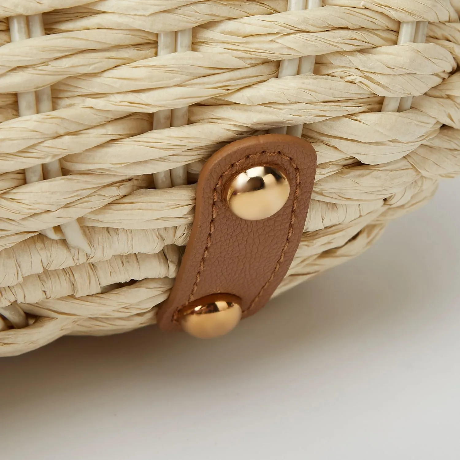 Casual Straw Beach Bags For Women Dumpling Bag Rattan Purses Summer Straw Crossbody Woven Handbag Purse Shoulder Bag Travel