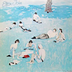 Elton John Blue Moves 1976 UK 2-LP vinyl set ROSP1