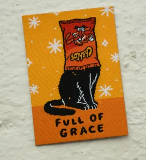 Full of Grace - Woven Sticky Patch
