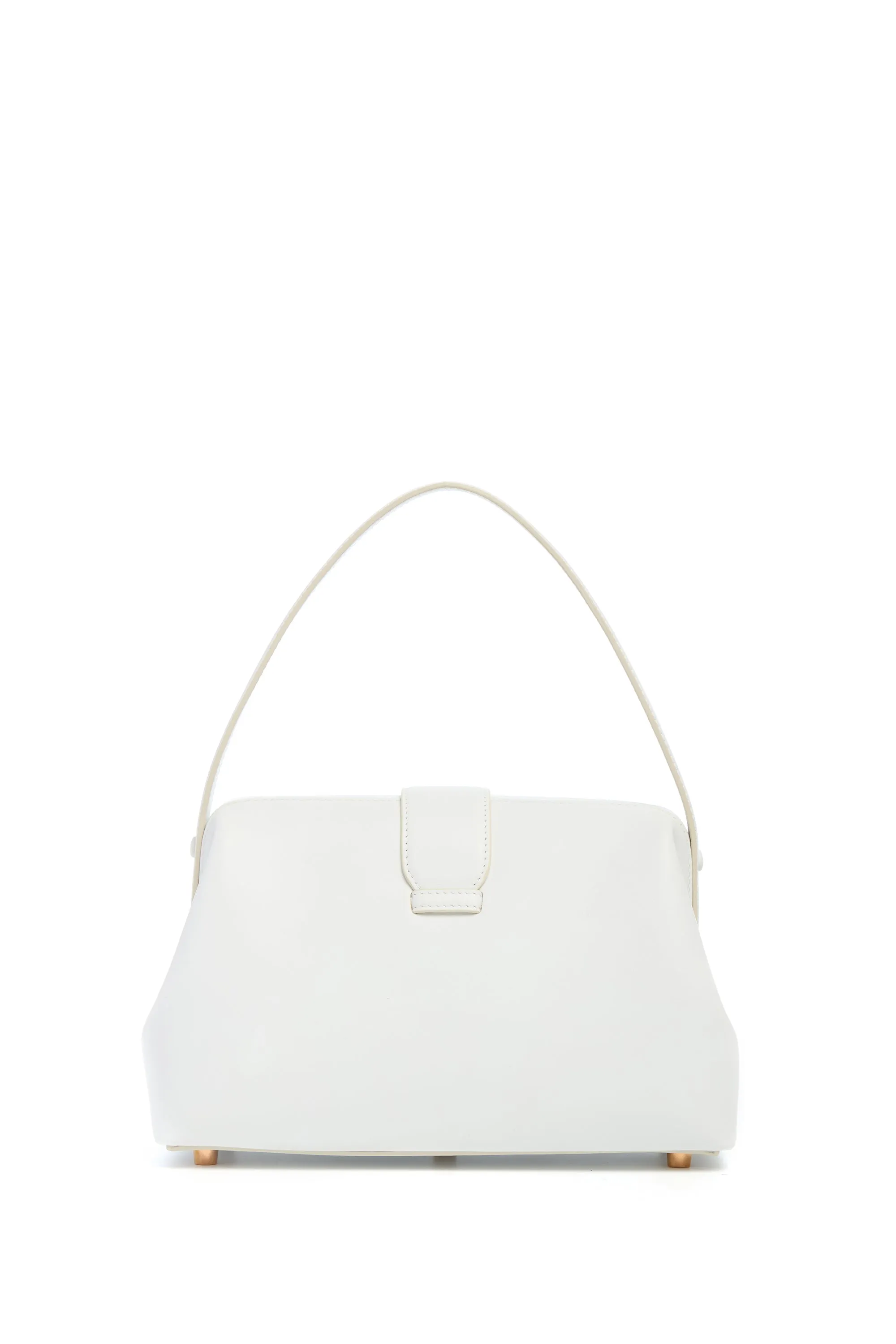 Golda Bag in Ivory Nappa Leather