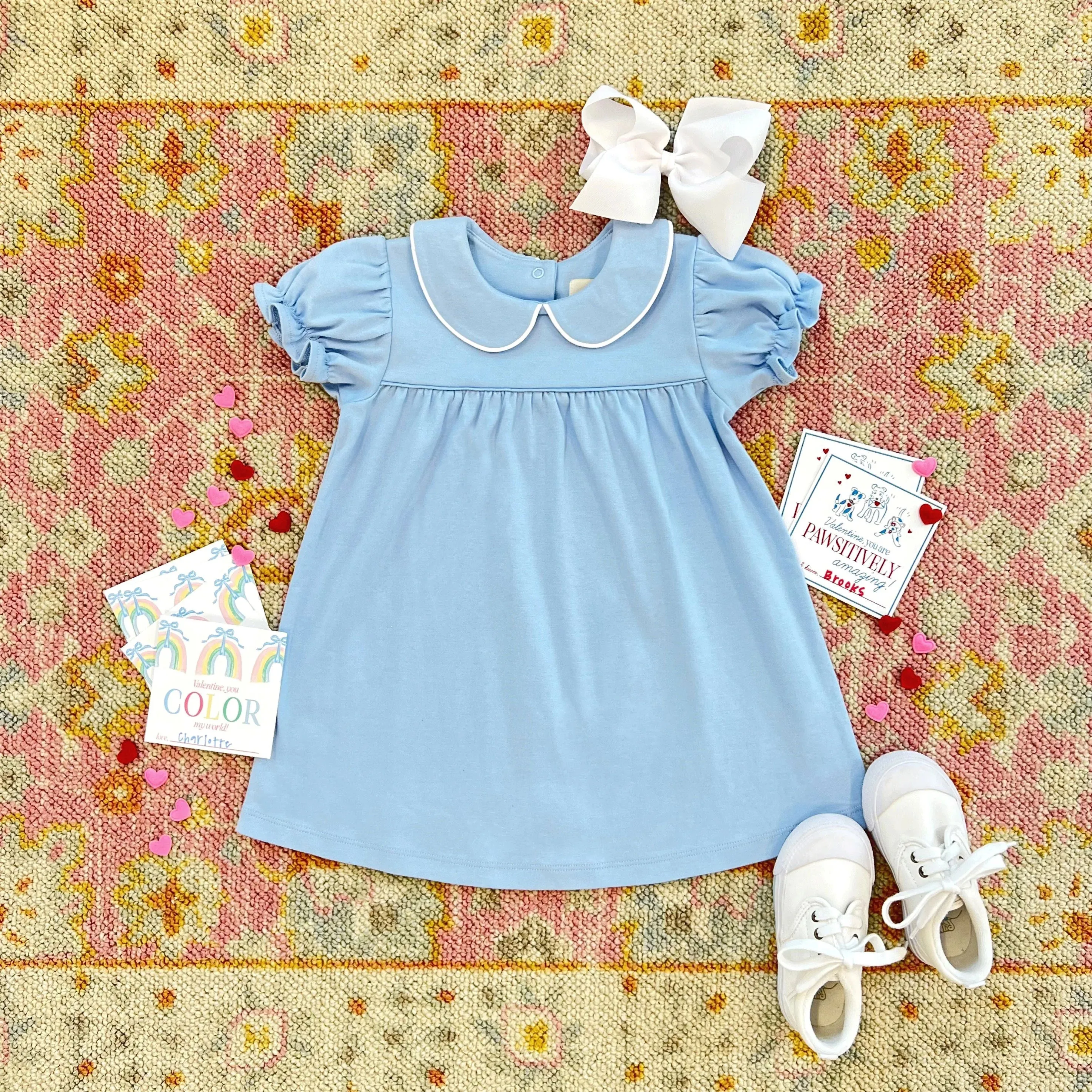 Holly Day Dress - Beale Street Blue