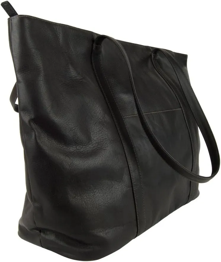Latico Leathers Suburban Leather Tote Bag for Women (Natural)