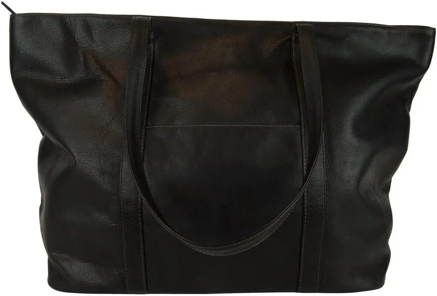 Latico Leathers Suburban Leather Tote Bag for Women (Natural)