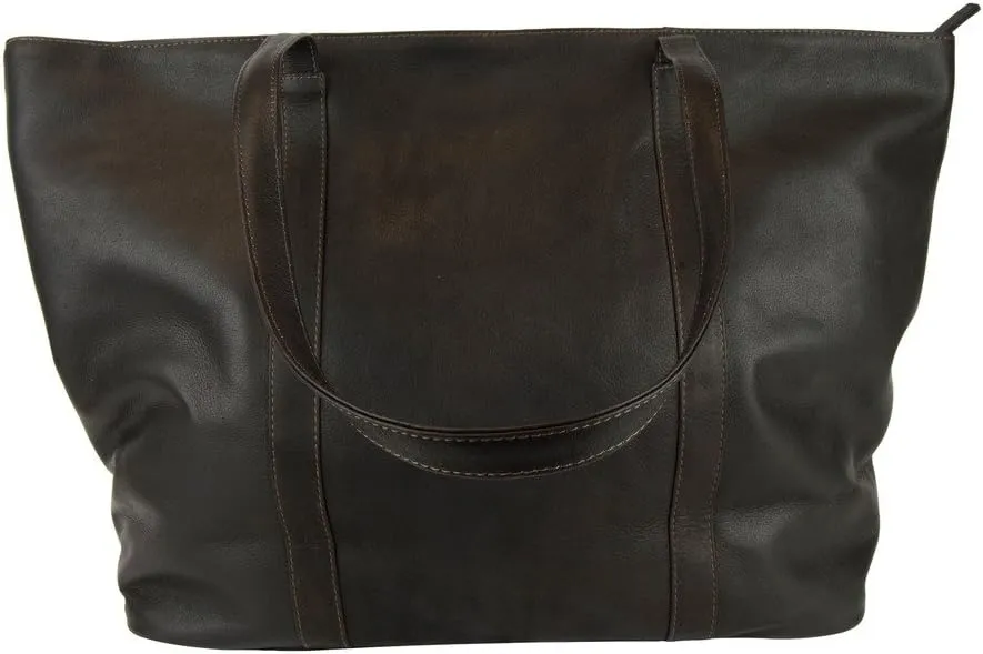 Latico Leathers Suburban Leather Tote Bag for Women (Natural)