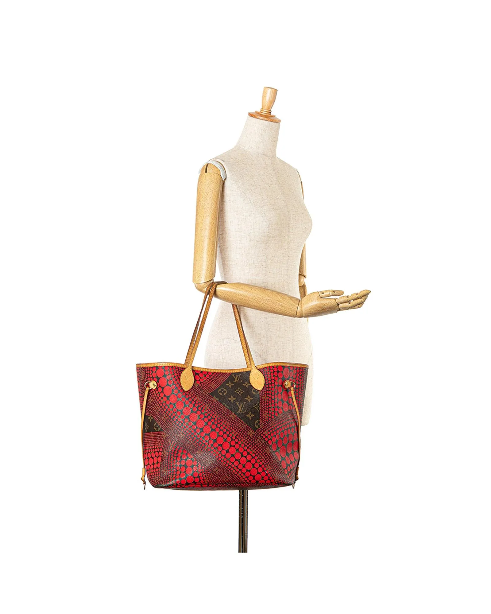 Monogram Canvas Tote with Vachetta Leather Trim and Interior Zip Pocket