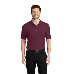 Port Authority® Silk Touch™ Polo - Burgundy