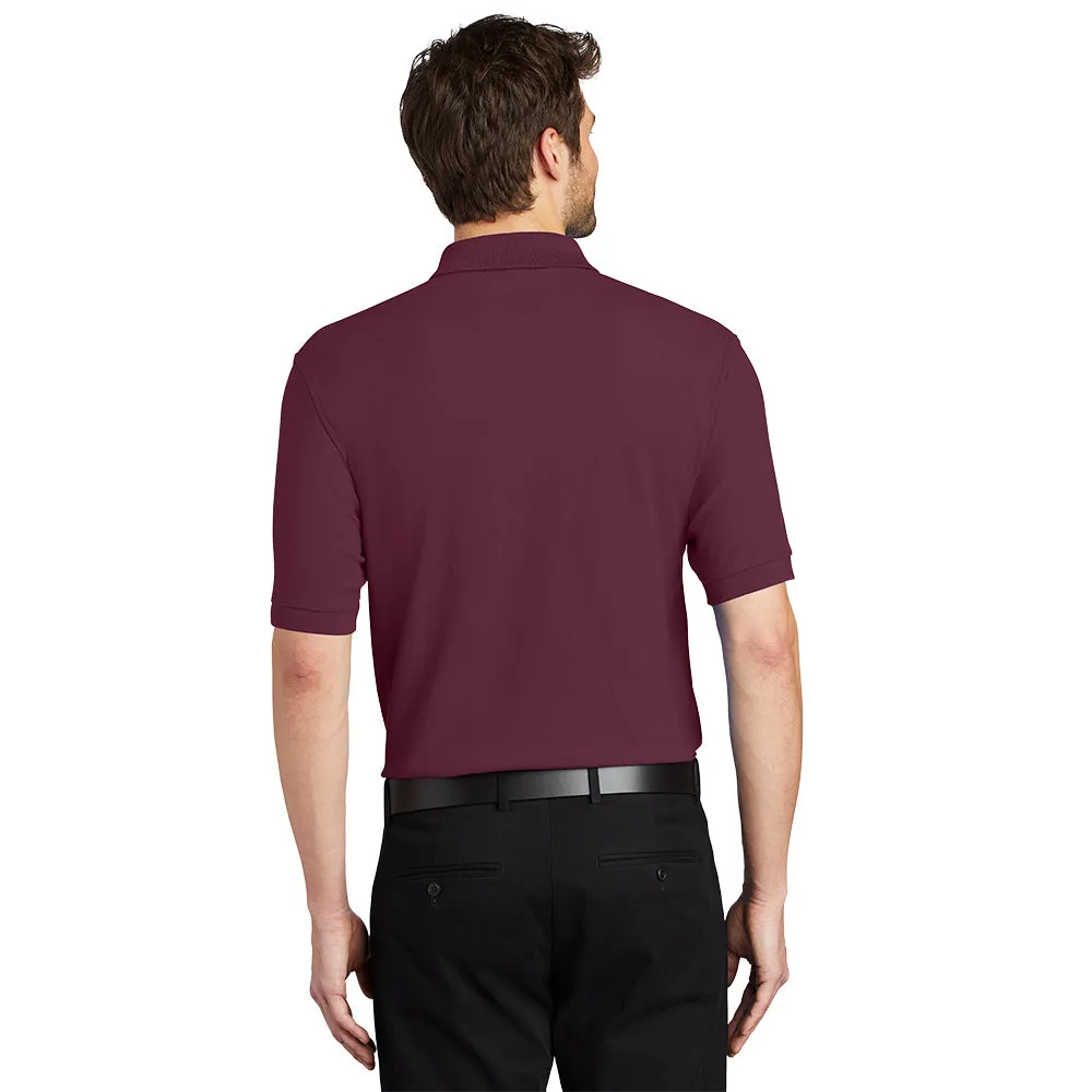 Port Authority® Silk Touch™ Polo - Burgundy