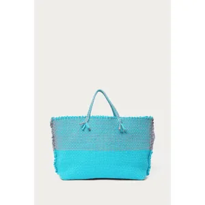 Rachel Comey Cadiz Colorblock Tote in Aqua