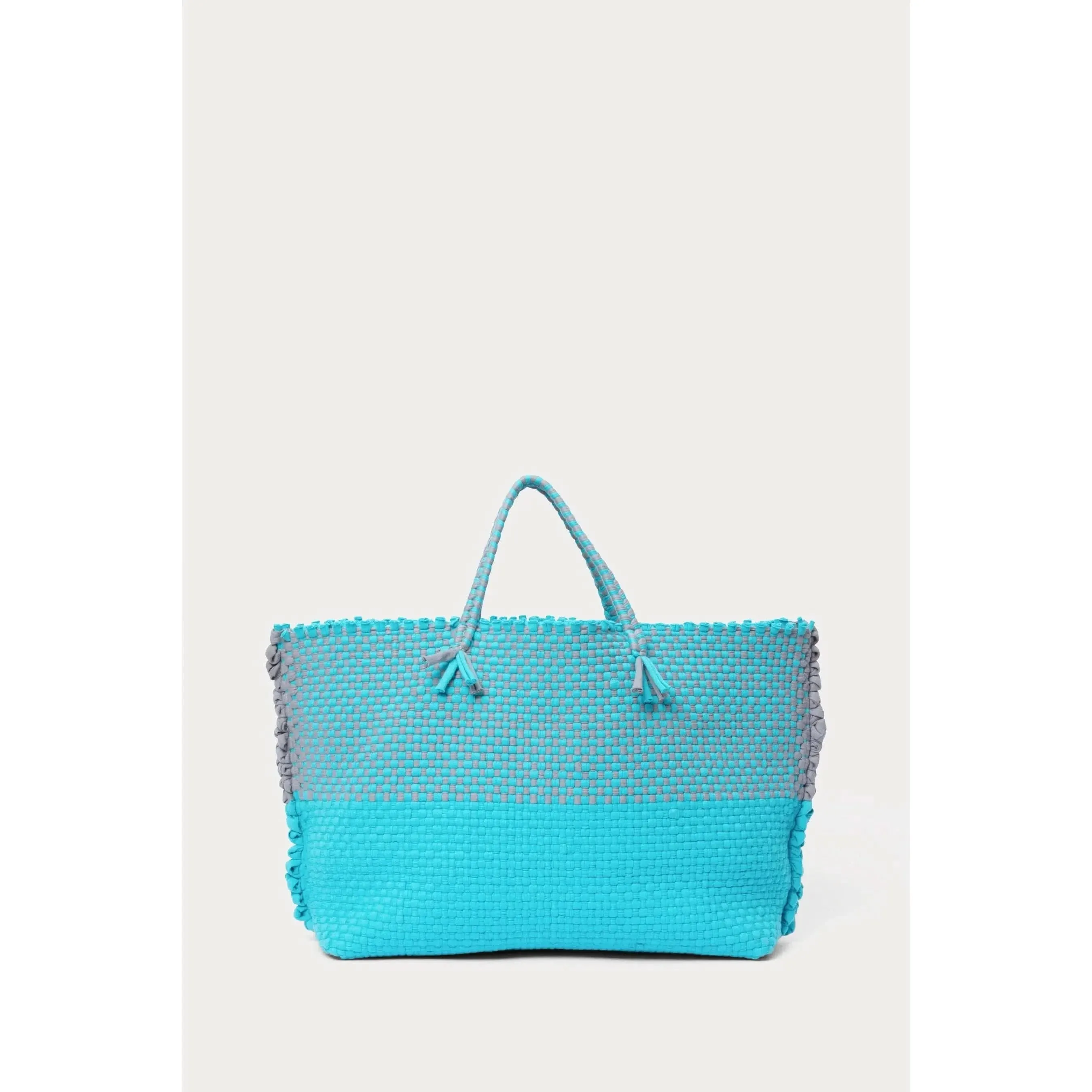 Rachel Comey Cadiz Colorblock Tote in Aqua