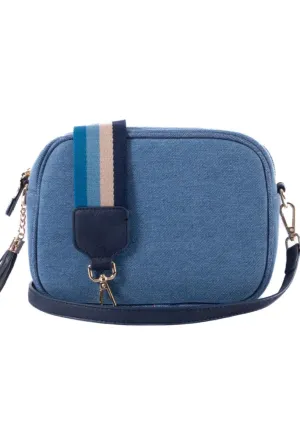 Sally - Denim Crossbody Bag by Liv&Milly