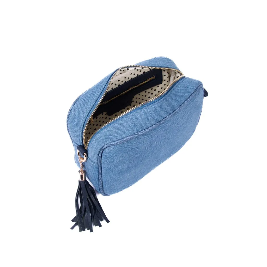 Sally - Denim Crossbody Bag by Liv&Milly