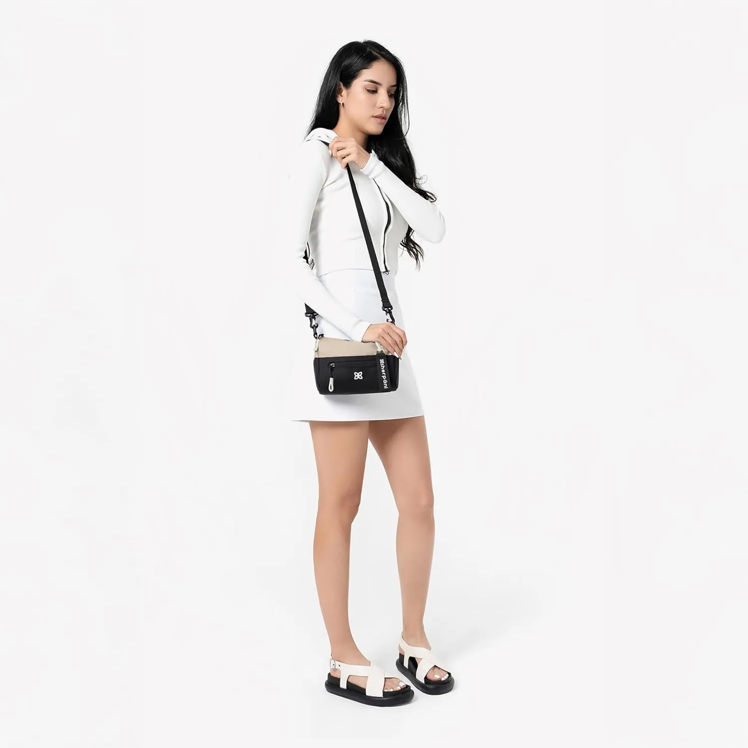 Sherpani Skye, Small Crossbody Purse, Nylon Crossbody Bag, Lightweight Cross Body, Purses for Women, RFID Protection