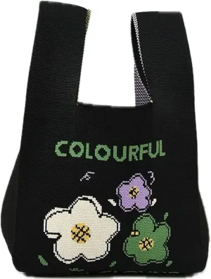 Women's Wrist bag Sleeve Knot Pouch Cute Handbag wristlet bags Portable Purse Gift Bag for Christmas