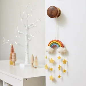 Yellow Twinkle Star Rainbow Ornament